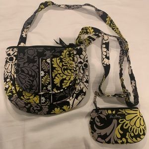 Very Bradley Lizzy Baroque crossbody & coin purse